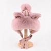 A Versatile and Warm Lei Feng Hat for Women in Autumn and Winter A Cute and Unique Pullover Hat with A Fluffy Woolen Cap