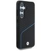 Bmw Case Leather Textured And Smooth     Magsafe For Samsung Galaxy S25 Black