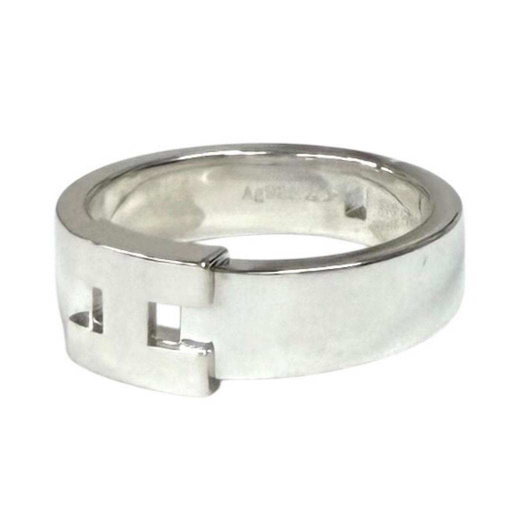 Excellent HERMES Ring Hercules Ring Silver AG925 Women Used