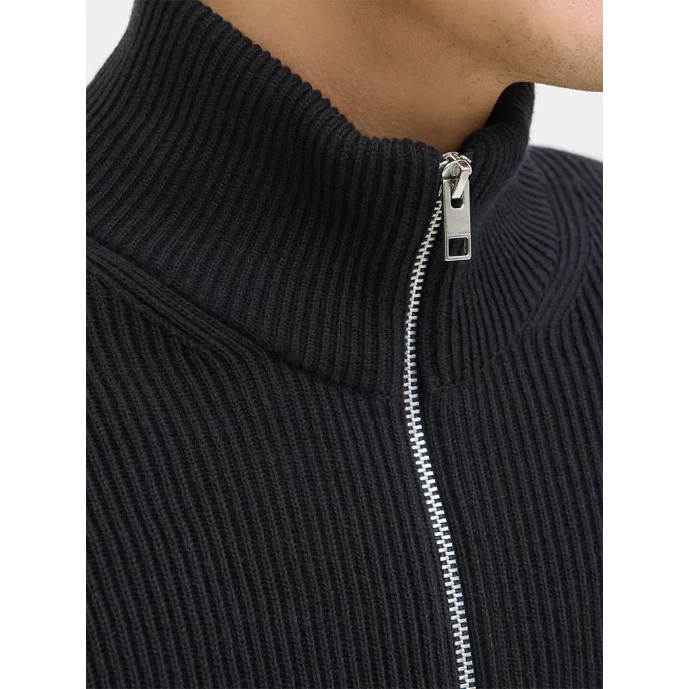 Jack & Jones Perfect Plus Size Zip-Up Sweater