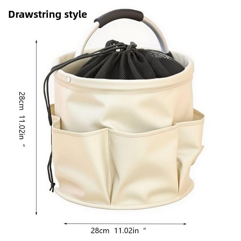 Oxford Cloth Collapsible Camping Basket With Multifunctional Storage For Outdoor Picnic And Home Organization