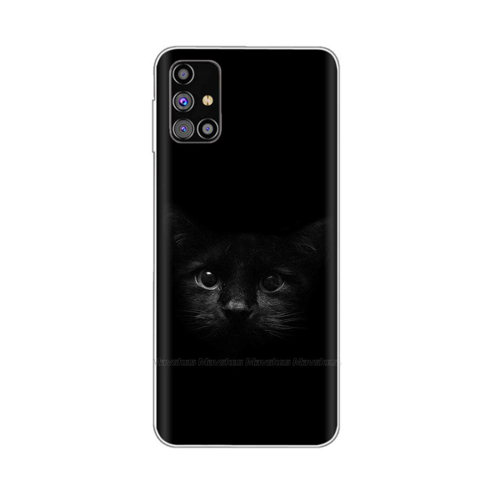 For Samsung Galaxy M31S Case SM-M317F M 31s Clear Shockproof Soft Silicone Protect Phone Case For Samsung M31s M317 Bumper Funda