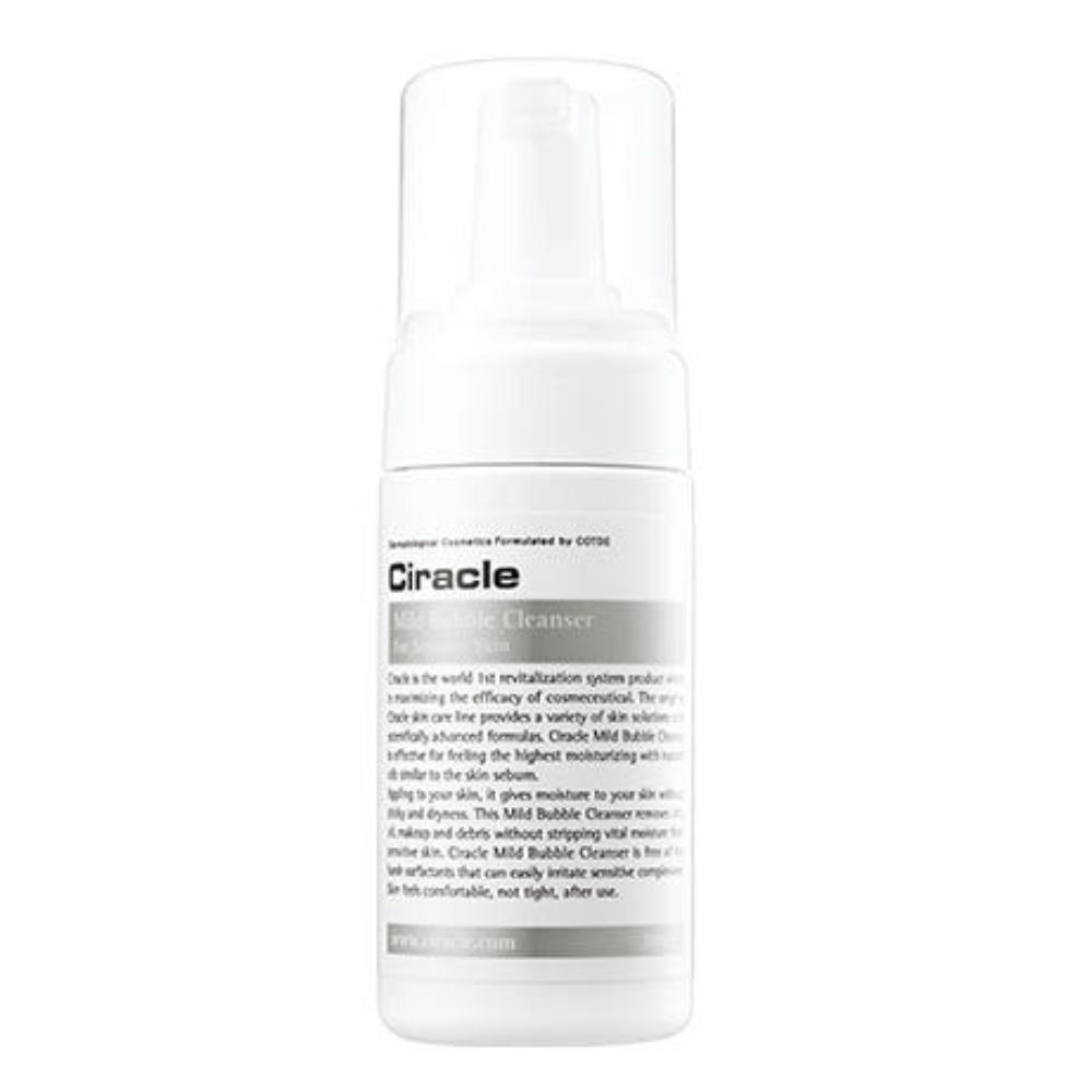 Ciracle Mild Bubble Cleanser 100ml - Gentle pH-Balanced Foaming Face Wash