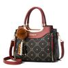 Fashion Pu Bucket Bag With Printed Pattern And Zipper Closure For Daily Use Women