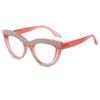 Gafas de Lectura de Moda con Incrustaciones de Diamantes Gafas de Lectura Vintage de Lujo Ojo de Gato Gafas de Protección para Ordenador