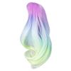 Joint Doll Wig Gradient Color High Simulation Soft Supple 1:3 Doll Wig for 21‑24cm Head Circumference Dolls