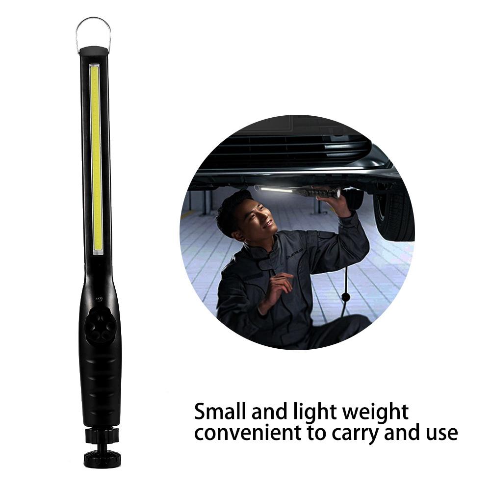 Tragbare 600lm Hochleistungs-LED-Taschenlampe USB-wiederaufladbare Taschenlampe mit Magnet Arbeitslicht