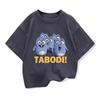 Children's Clothing Grizzy And The Lemmings Tabodi Graphic Short Sleeve T-Shirt 3-12Years Kids Boys O-Neck Loose Tops Tee