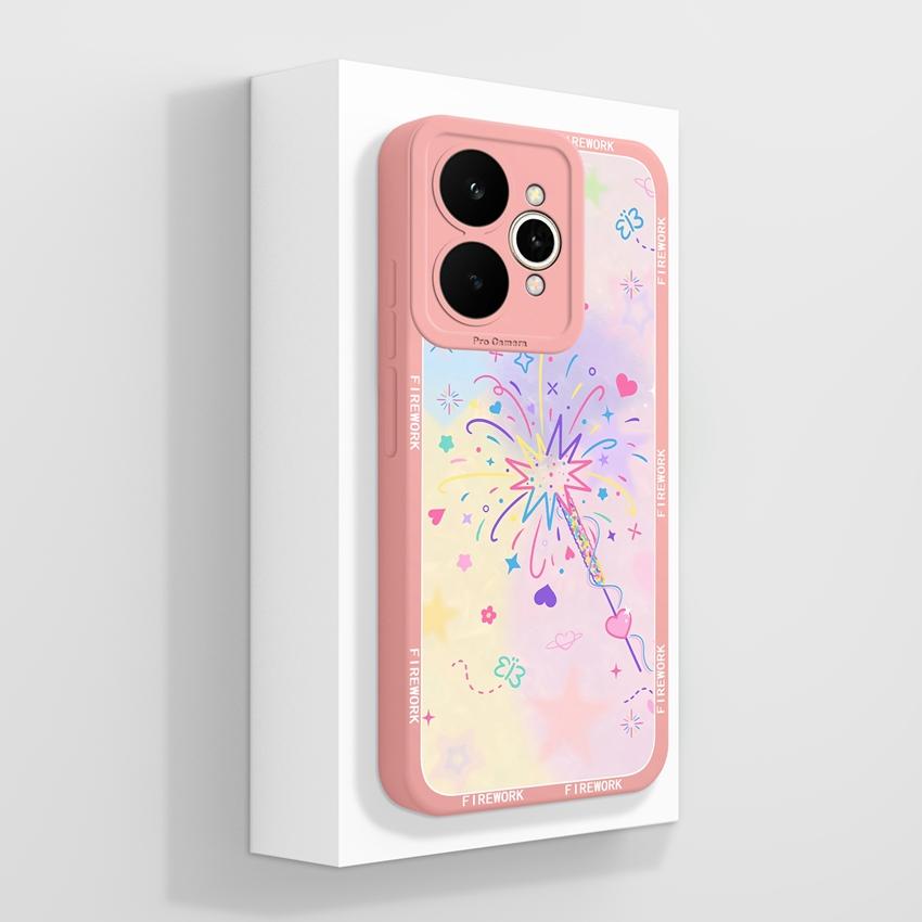 For Oppo Realme 15 16 11 10 Pro 15T 15X 11X Phone Case Pretty Crystal Butterfly Patterns Fashion Shell Smooth Liquid Silicone Premium Protective Cover