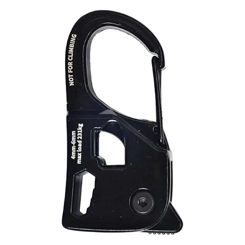 

Натягувач мотузки для намету Алюмінієвий сплав Стійкий до іржі Міцний Несучий Легкий Портативний Регулятор мотузки для намету Аксесуари для намету чорний