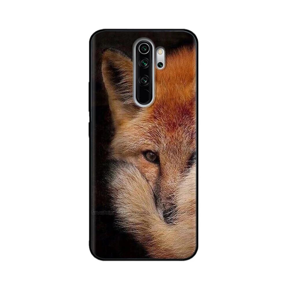 Case For Redmi Note 8 Pro Patterned Full Protection Soft Liquid Silicone Cartoon Cover For Xiaomi Redmi Note8 Pro note8Pro Funda
