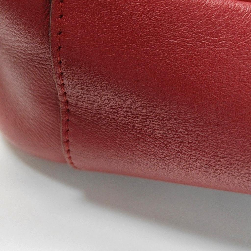 [Pre-Owned] Gucci GG Marmont Small Matelassé Shoulder Bag 'Red' - Good #44IV2R