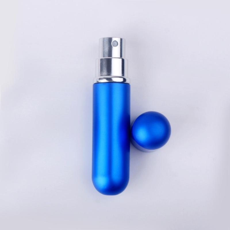 

5 мл мини-многоразовый флакон с распылителем для духов, дорожный ароматический насос, спрей, капсульный чехол