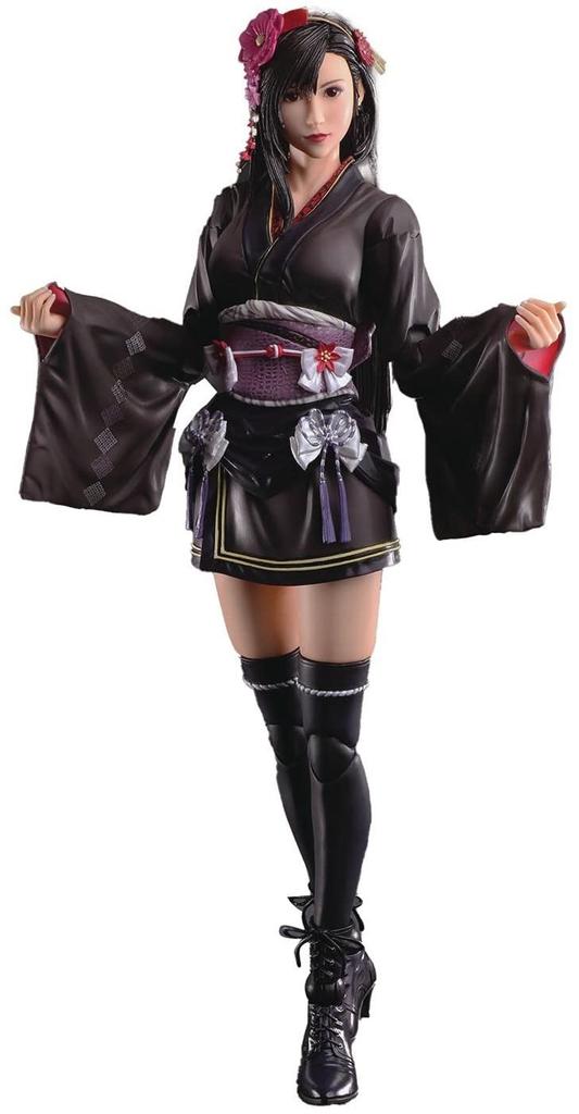 Final Fantasy VII Remake PLAY ARTS Kai Tifa Lockhart Exotic Dress Ver. PVC painted action figure