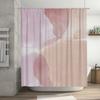 Soft Pink Watercolor Shower Curtain Modern Bathtub Decor DIY Home Improvement Ideas #HomeDecor #ShowerCurtains #BathtubDecoratio