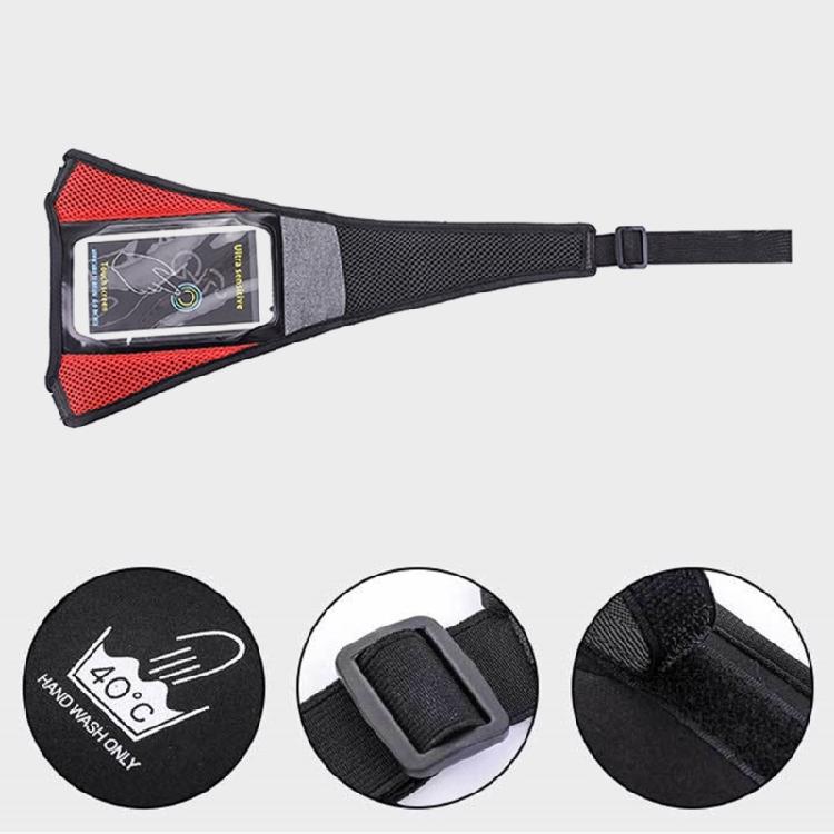 Protector Cover Bike Frame Sweat Guard Road Bike Sweat Net with Touch Screens Phone Pouch for Indoor Cycling Training