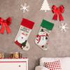 Christmas Socks Christmas Candy Stockings Christmas Tree Pendant Santa Snowman Gift Bag Christmas Decorations