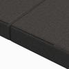 Folding Sofa Bed 80 x 67 x 45 cm Dark Grey