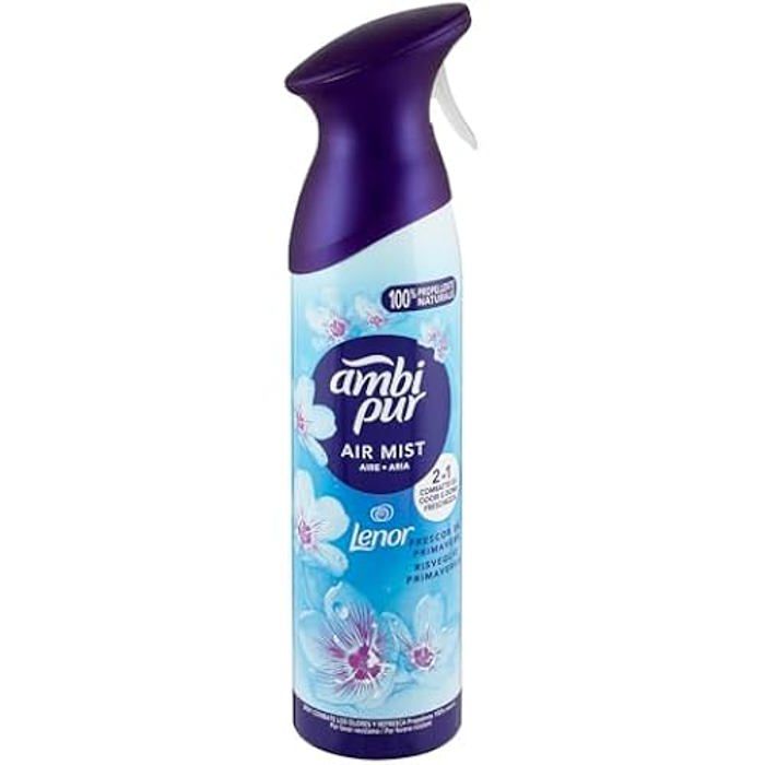 Air Freshener Spray - AMBI PUR - Freshness Pr 185Ml - Multicolor - Fresh Scent - Ideal Home