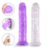 Realistic Penis Soft Dildo Suction Cup Women Masturbation G-spot Orgasm Sex Toy