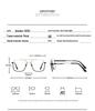 Men's Trendy Double Bridge Eyeglass Frames – European & American Style, Face Slimming, Prescription Ready