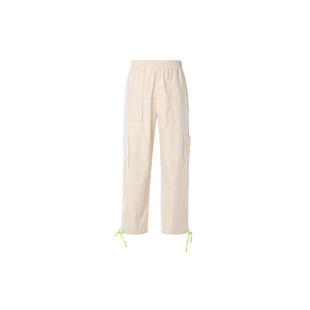New Nike Knitted Sweatpants Women's Dune White DM6570-126