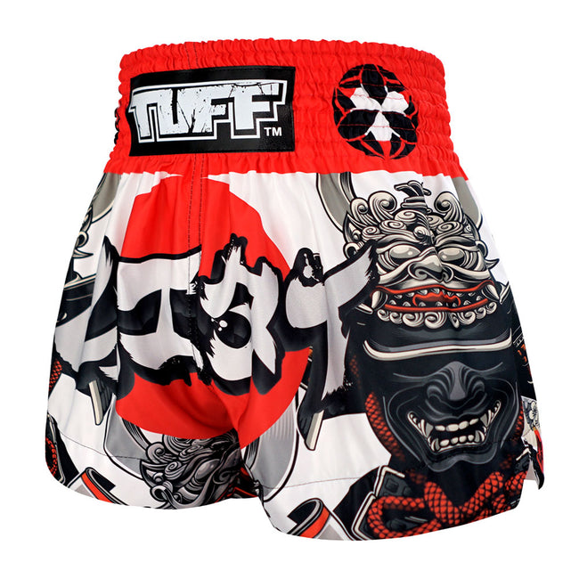 Bestseller TUFF Muay Thai Boxshorts "Der Samurai von Siam"
