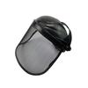 Net Head Wear With Hard Hat Faces Shield Grass Chain Saw Cap - Hedge Mower Wire Mesh Mask