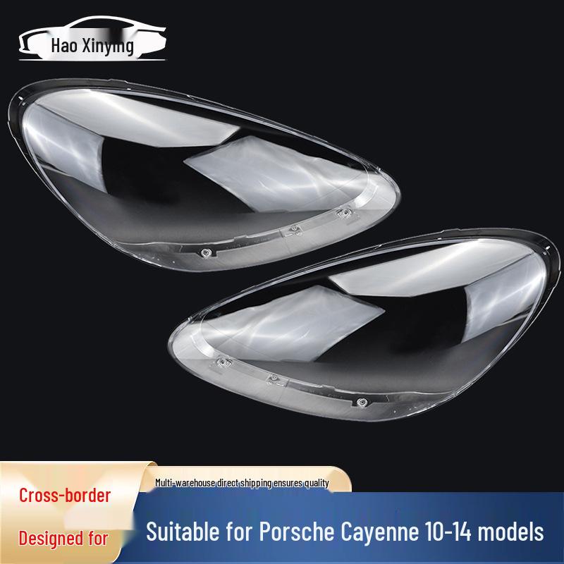 

Porsche Cayenne 2010-2014 Headlight Transparent Cover Shell Driver s Side Left