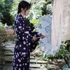 Japanese Style Traditional Japanese Kimono Elegance Japanese Style Yukata Bathrobe  Party