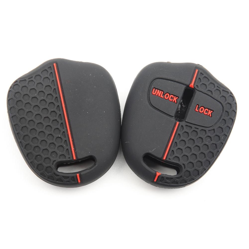 Silicone Car Key Fob Cover For Mitsubishi Evolution Lancer Ex Grandis Outlander Triton Pajero Asx, Anti-Scratch Wear Resistant