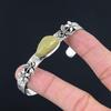 Sisters Day Deal Polychrome Jasper Stone 925 Silver New Flower Bangle Bracelet