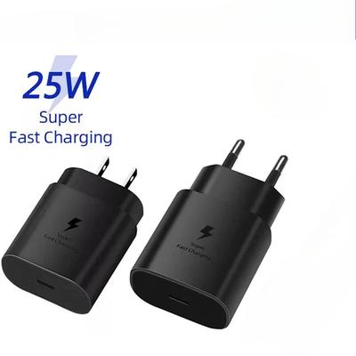 25w Charger Super Fast Charging Adapter Usb Type C PD PPS For Samsung Galaxy S22 S21 A55 A54 A35 A06 A16 A26 A36 A56 Note 20 Z Flip 6 Fold6