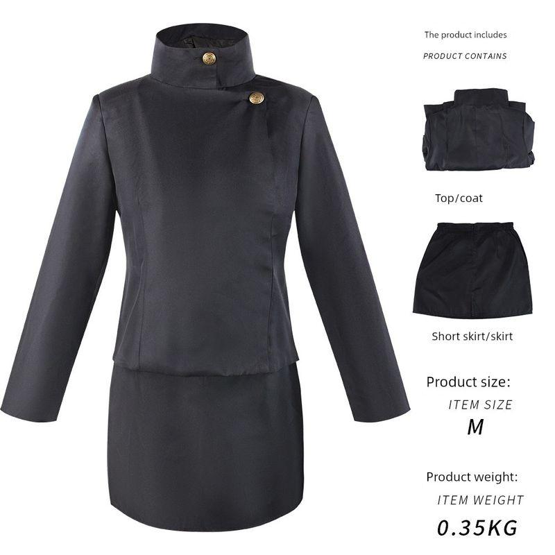 Jujutsu Kaisen Cosplay Costumes: Gojo Satoru, Geto Suguru, Kugisaki Nobara, and Ena Ogiri Cosplay Outfits