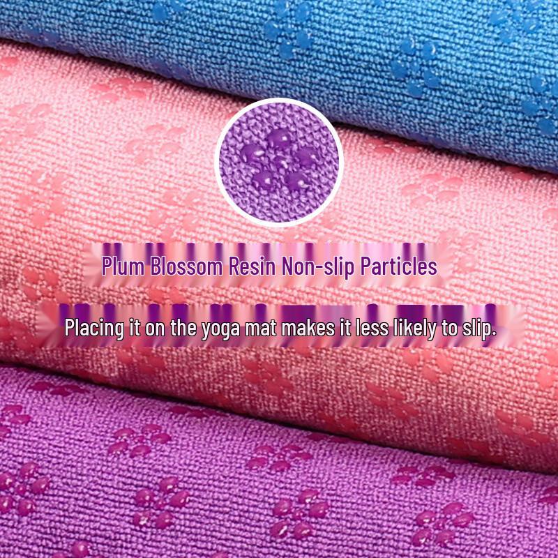 LISM Thickened Anti-Slip Sweat-Absorbent Yoga Mat Towel