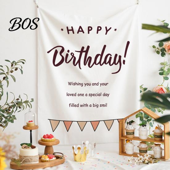 Matching Hanging Flags Baby Birthday Backdrop, Greenery Forest Banner for Boy Girl, Integrated Cloth 100 Day Celebration Party Decorations,
