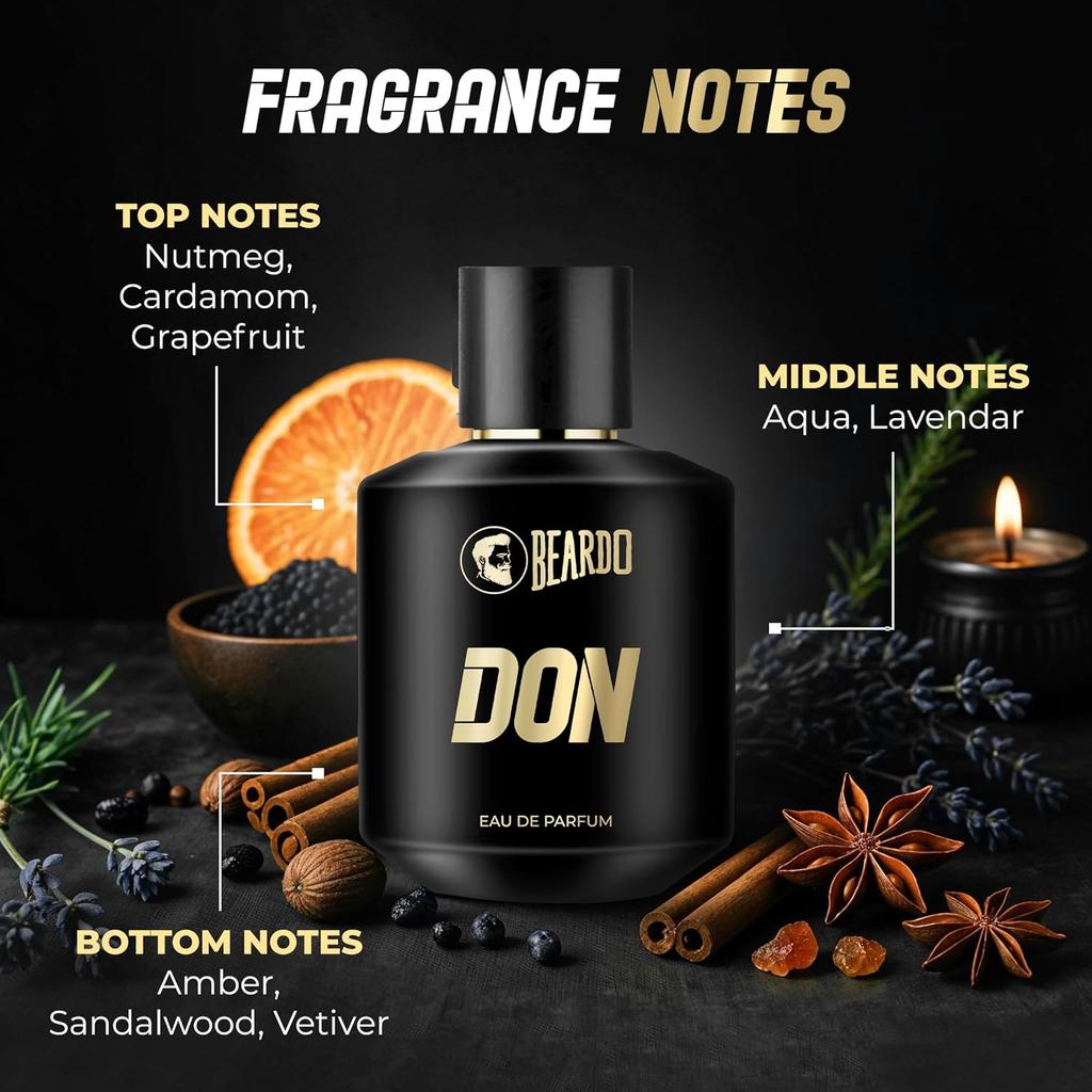 Beardo Don Perfume for Men, 50ml