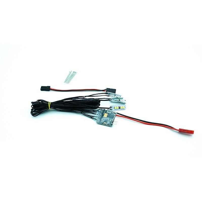 RC Model LED Light for Radio Controlled Fixed Wing Plane Avion Aircraft Sonicmodell 1200mm Binary