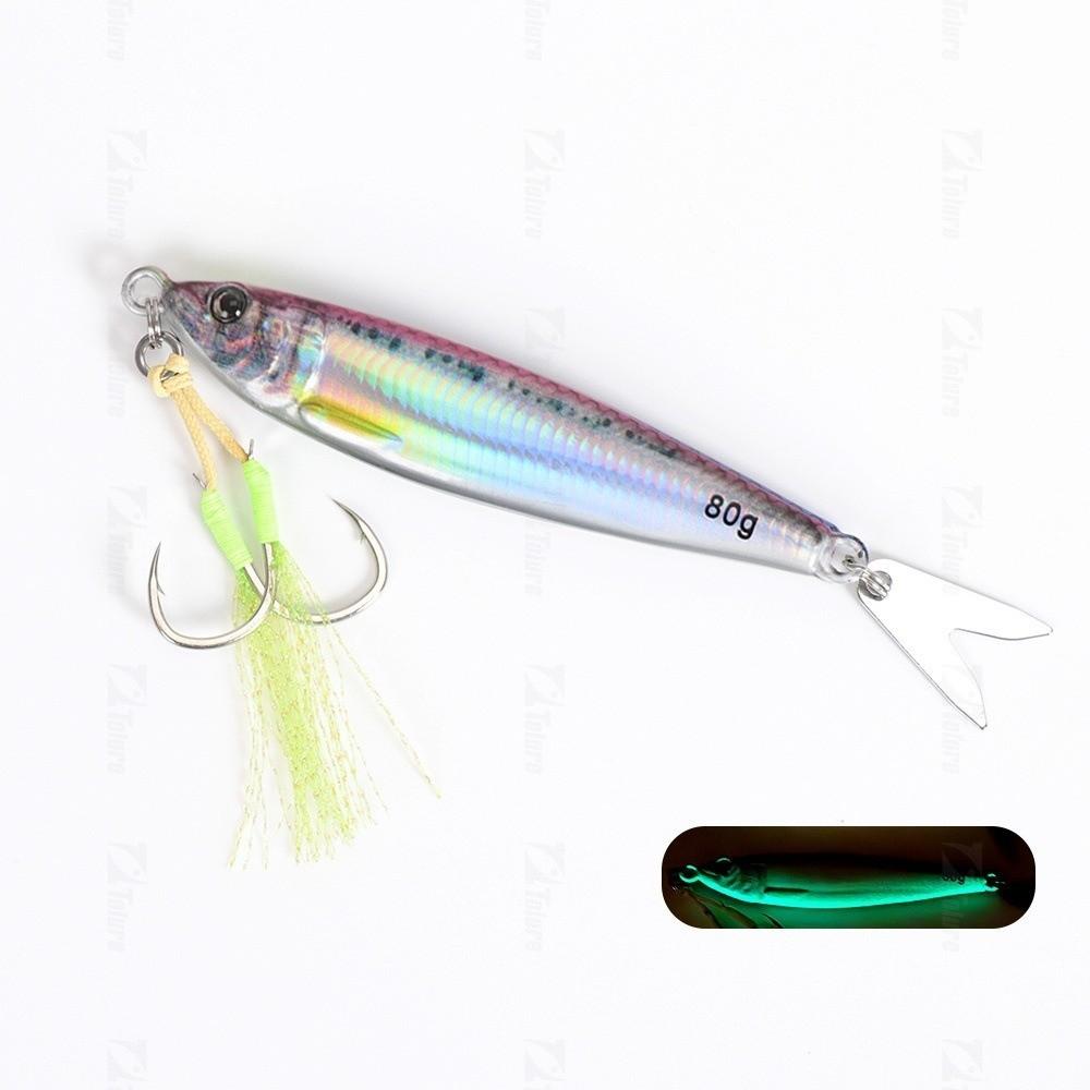 Slow Sinking Simulation Fish Lures Metal Artificial Fishing Bait Fishing Lures  Saltwater Fishing