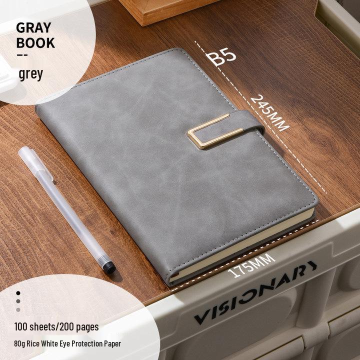 Personalized Magnetic Closure B5 & A5 Notebooks with Logo Printing