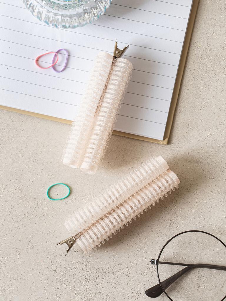 Einfache Volumen-Haarstyling-Klammern (2er-Pack)
