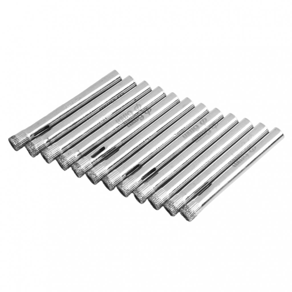 Diamond 6mm Diamond Coated Drill Bit Drill Hole Set