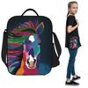 Horse Running Insulated Lunch Bag for Kids School Cooler Thermal Food Box Tote Portable Lunch Boxes Container
