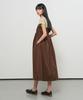 General Idea Shirred Banding Sleeveless Dress [Brown] / Gf2Lop516