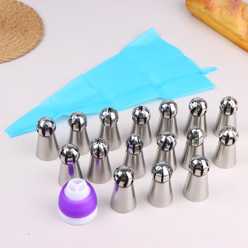 3/6/9Pcs Cake Decorating Piping Tips Set Baking Supplies Kit Diy Cake Decorating Tips Set Tool For Beginners