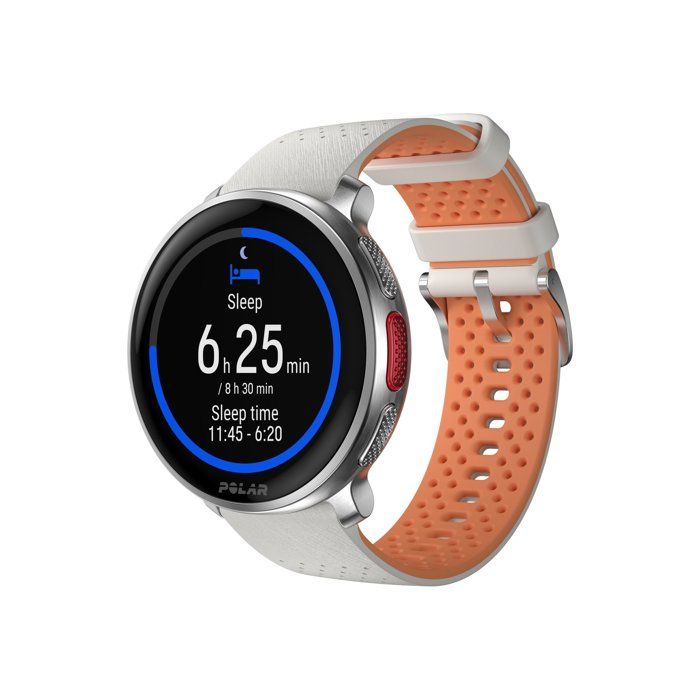 Montre connectée Premium Multisport - Polar - Vantage V3 - GPS double fréquence - Écran AMOLED - Autonomie 61h argento