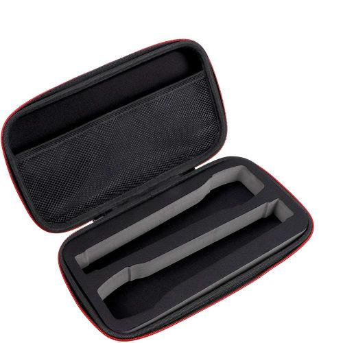 STOBOK Wireless Microphone Organizer, EVA Microphone Case Storage Bag with Rich Sponge for Travel