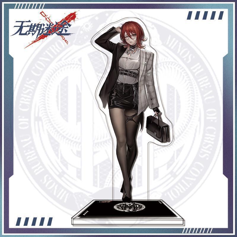 Fans Gift Charm Game Anime Path to Nowhere HD Figures Zoya Hamel Demolia Acrylic Stand Series Desk Decor Collection About 15cm