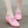 JGSHOWKITO Kids Shoes Boys Shoes Children's Casual Sneakers Girls Flats Candy Soft Lace-up Classical Comfortable New