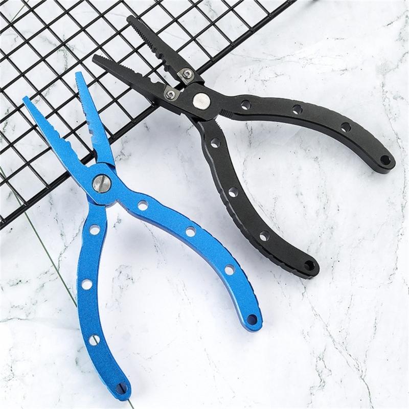 Fish Line Cutter Fish Hook Remover Fishing Fish Mouth Clamp Fish Gripper Tool Multifunctional Fishing Pliers for Anglers